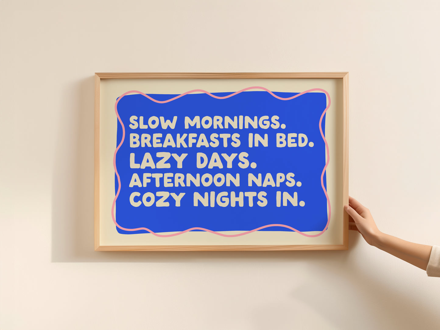 Cozy Days Print – Available in 3 Colourways