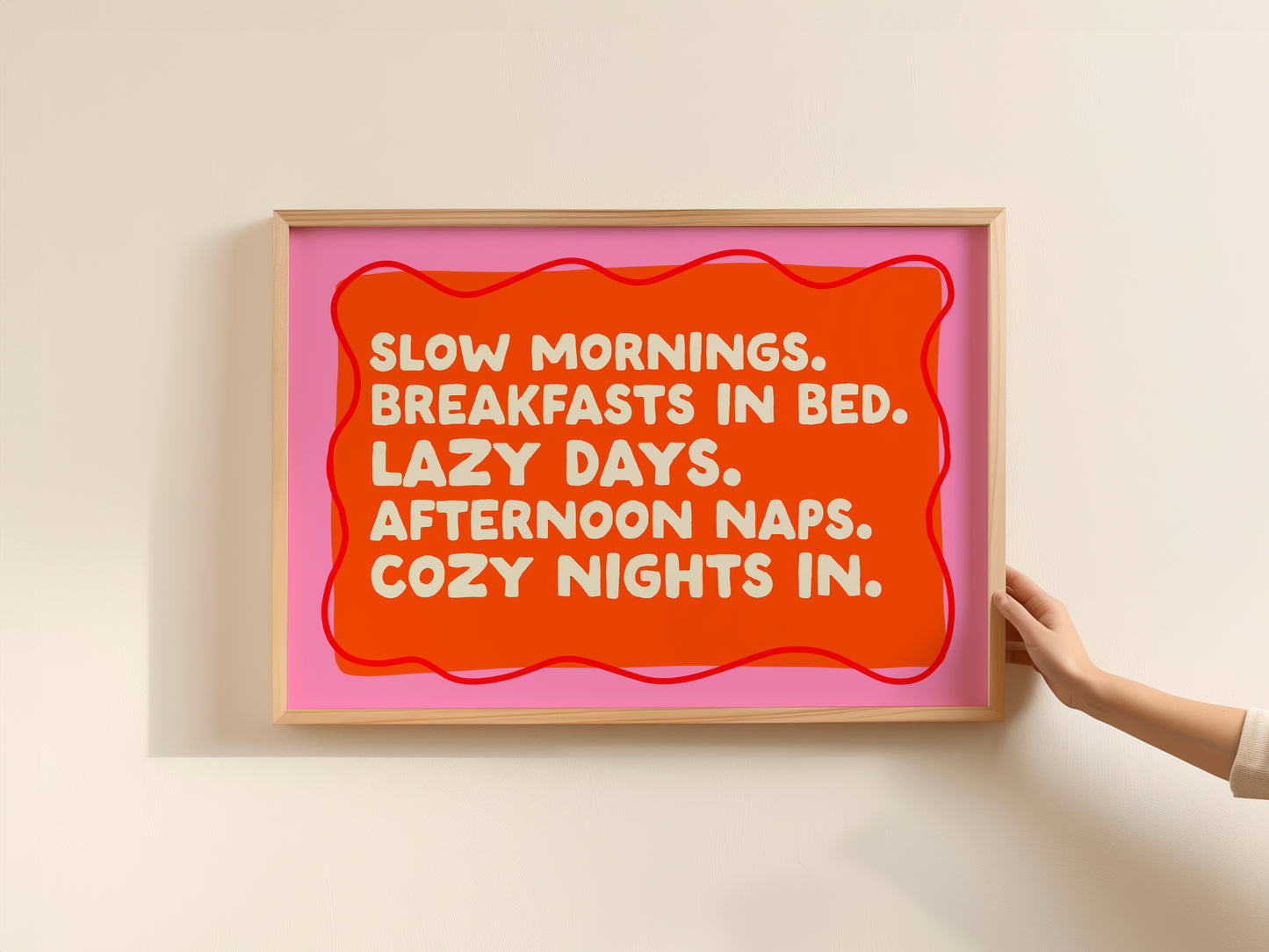 Cozy Days Print – Available in 3 Colourways