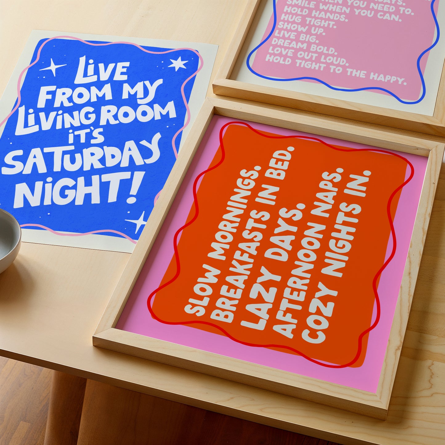 Cozy Days Print – Available in 3 Colourways