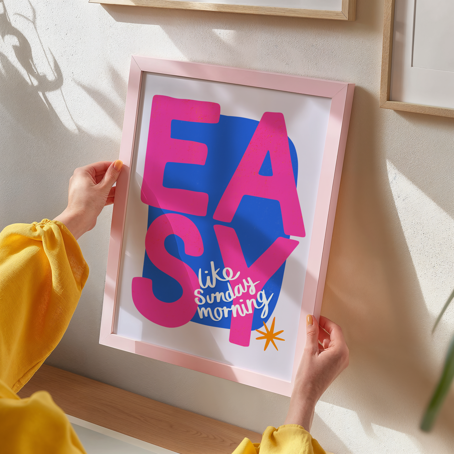 Easy Like Sunday Morning Print