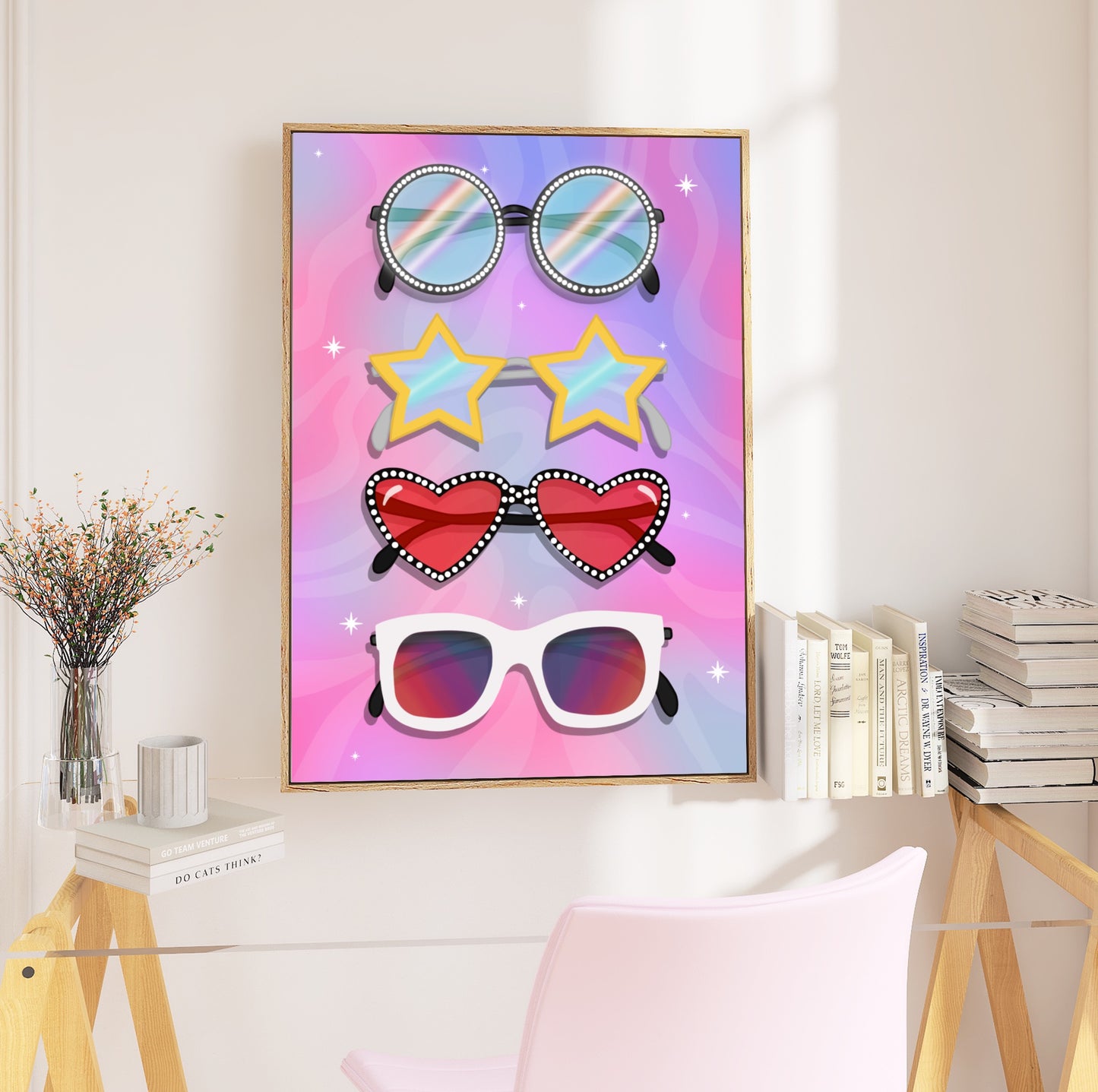 Elton John Iconic Glasses Print