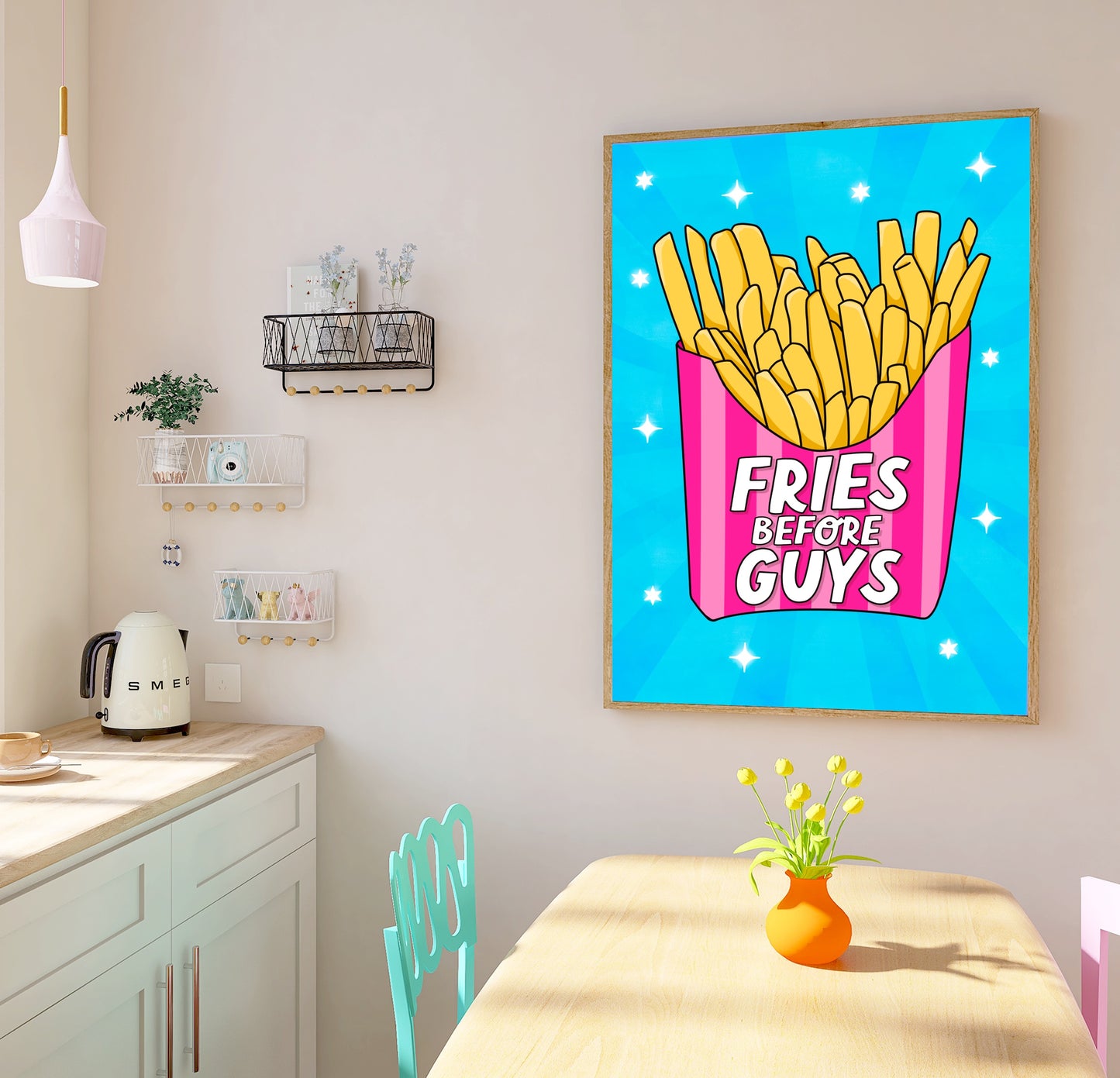 Fries Before Guys Print