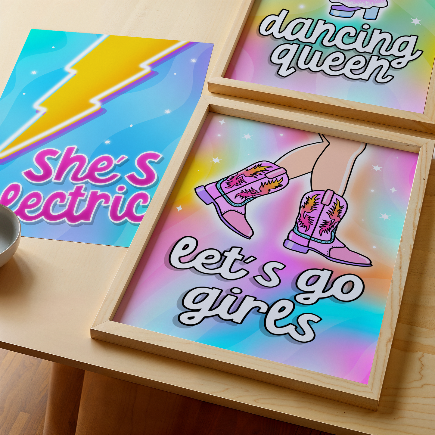 Let's Go Girls Print